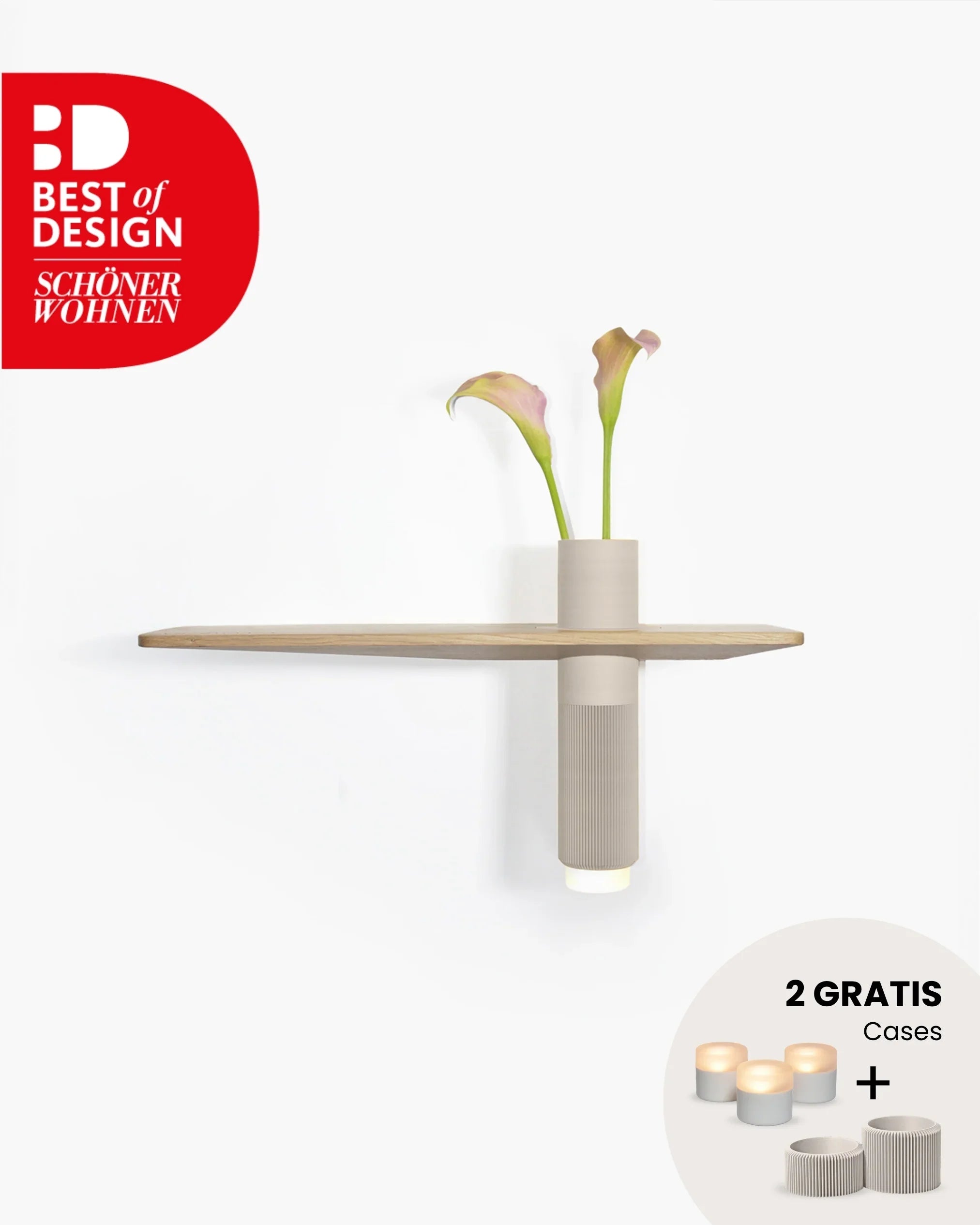 Vaseboard® M Set - Natur