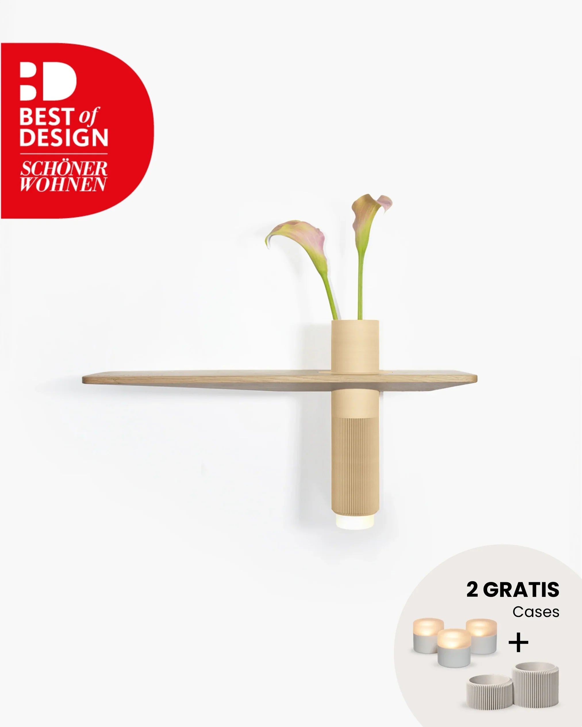 Vaseboard® M Set - Natur