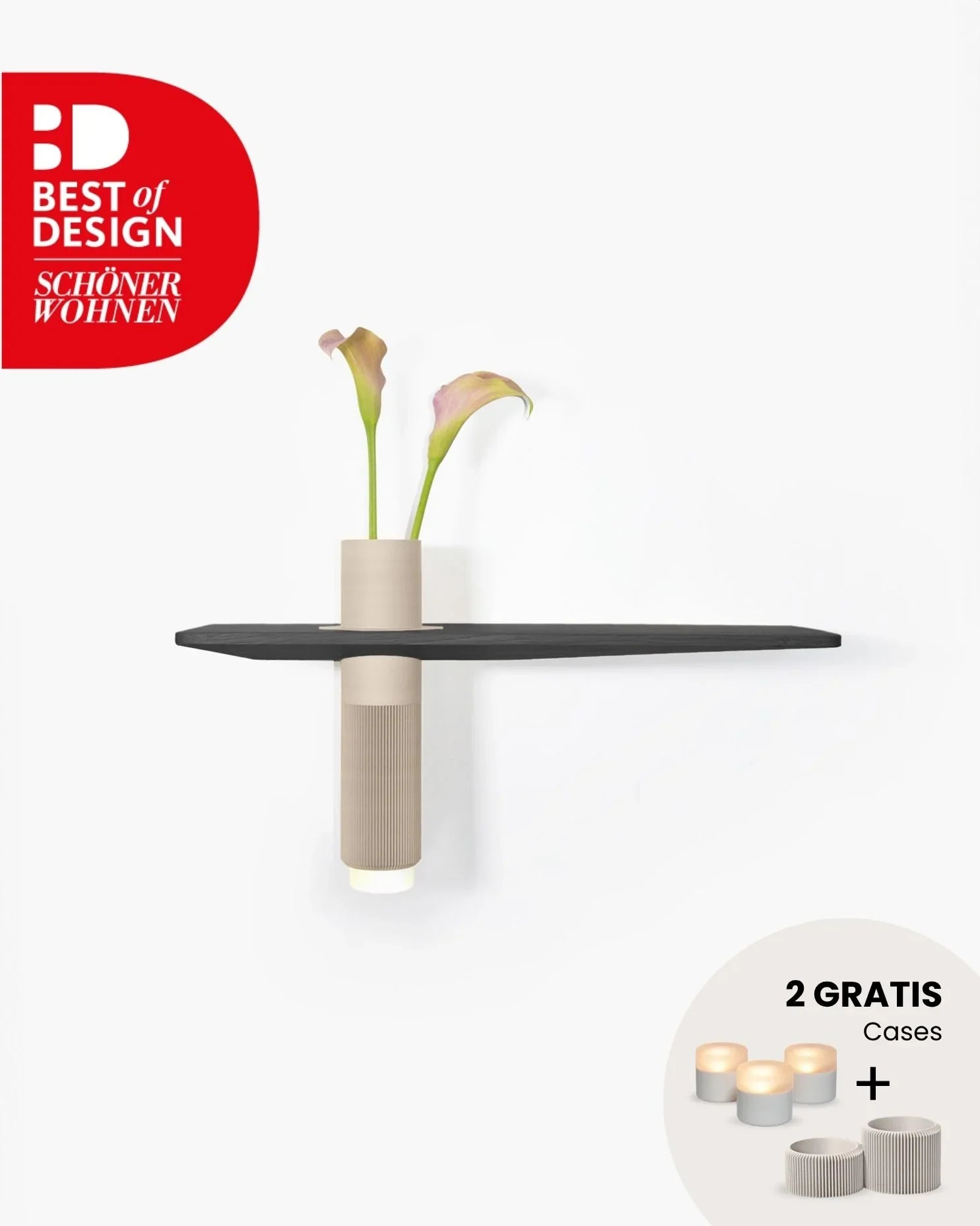 Vaseboard® M Set - Schwarz