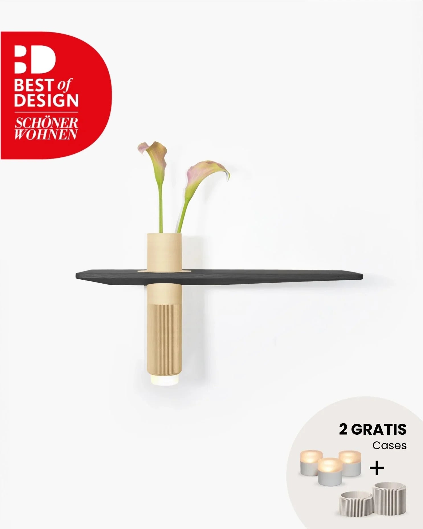 Vaseboard® M Set - Schwarz