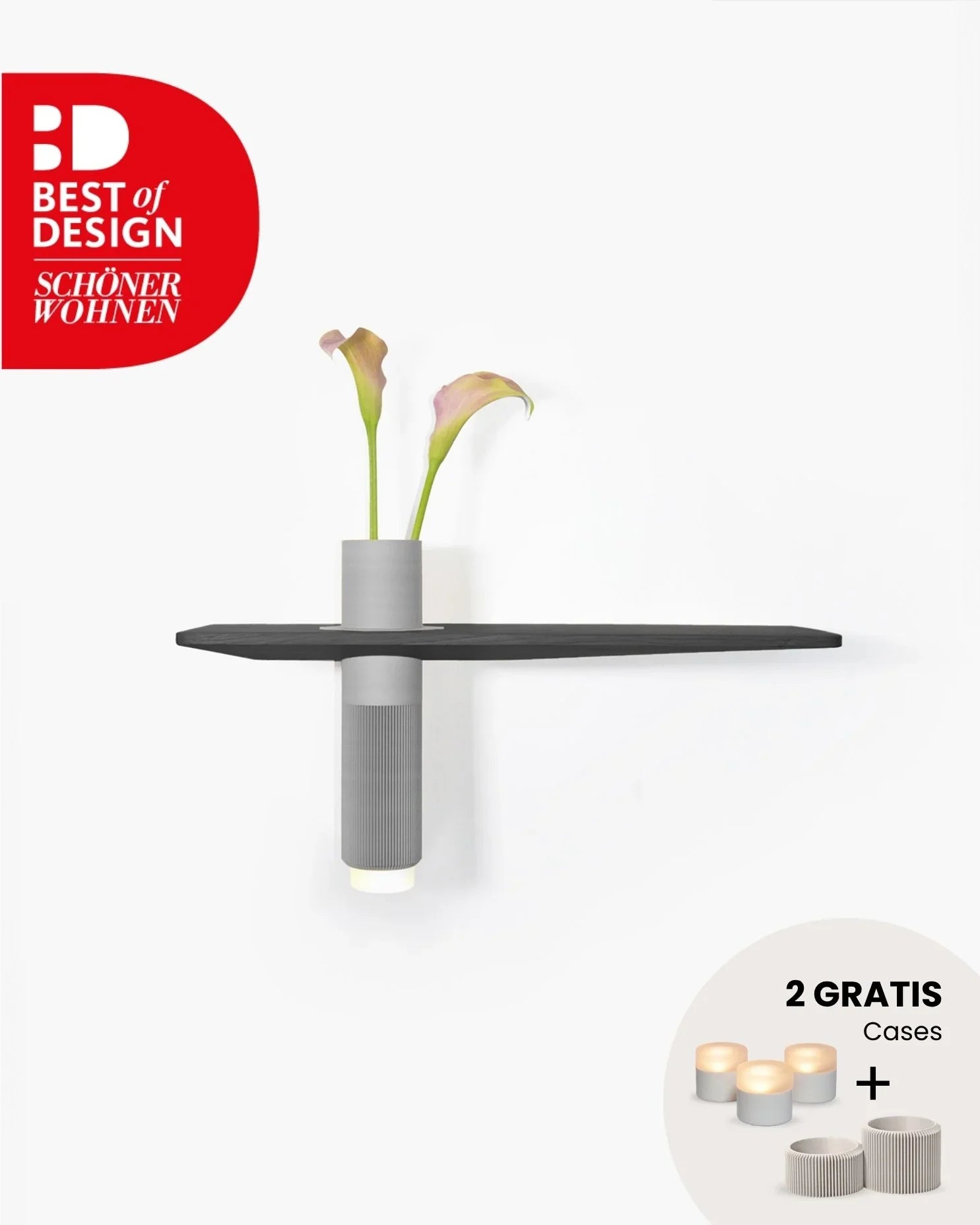 Vaseboard® M Set - Schwarz