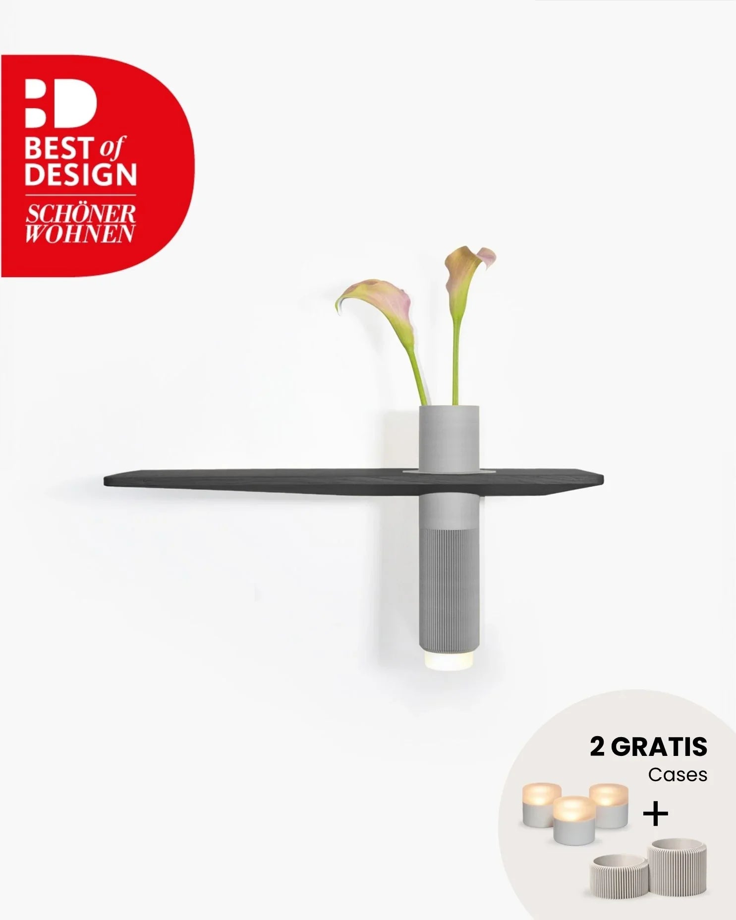 Vaseboard® M Set - Schwarz