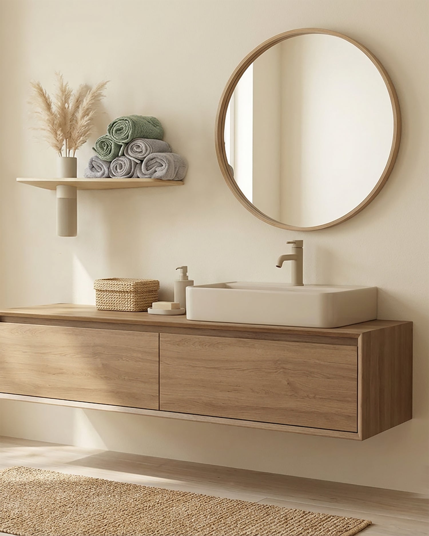 Vaseboard M Set - Natural