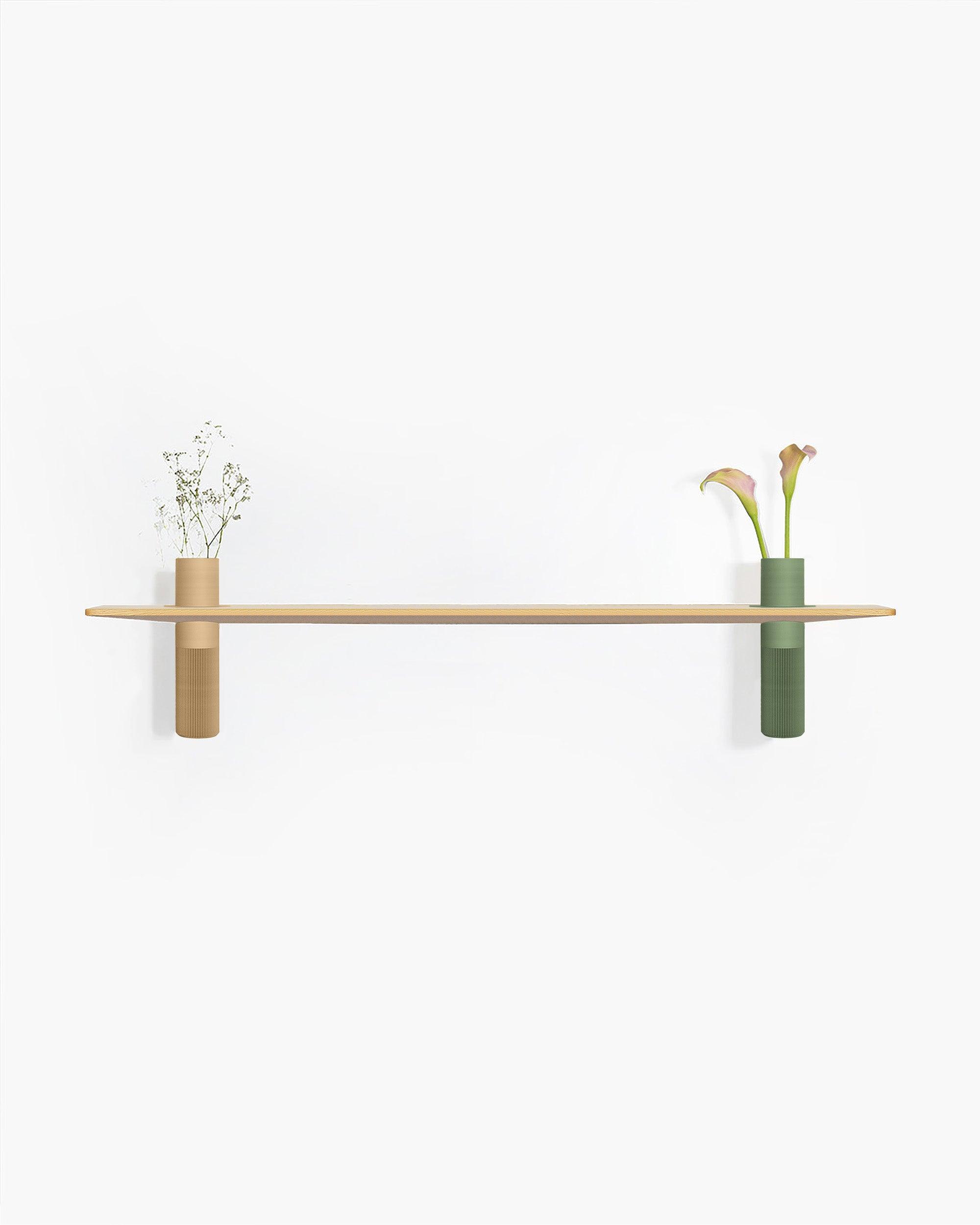 Vaseboard L Set - Natur - greenior