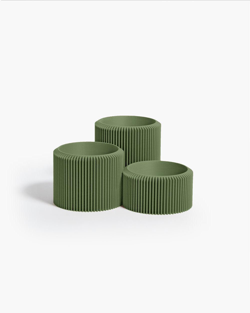 Vaselight Cases - 3er Set - greenior