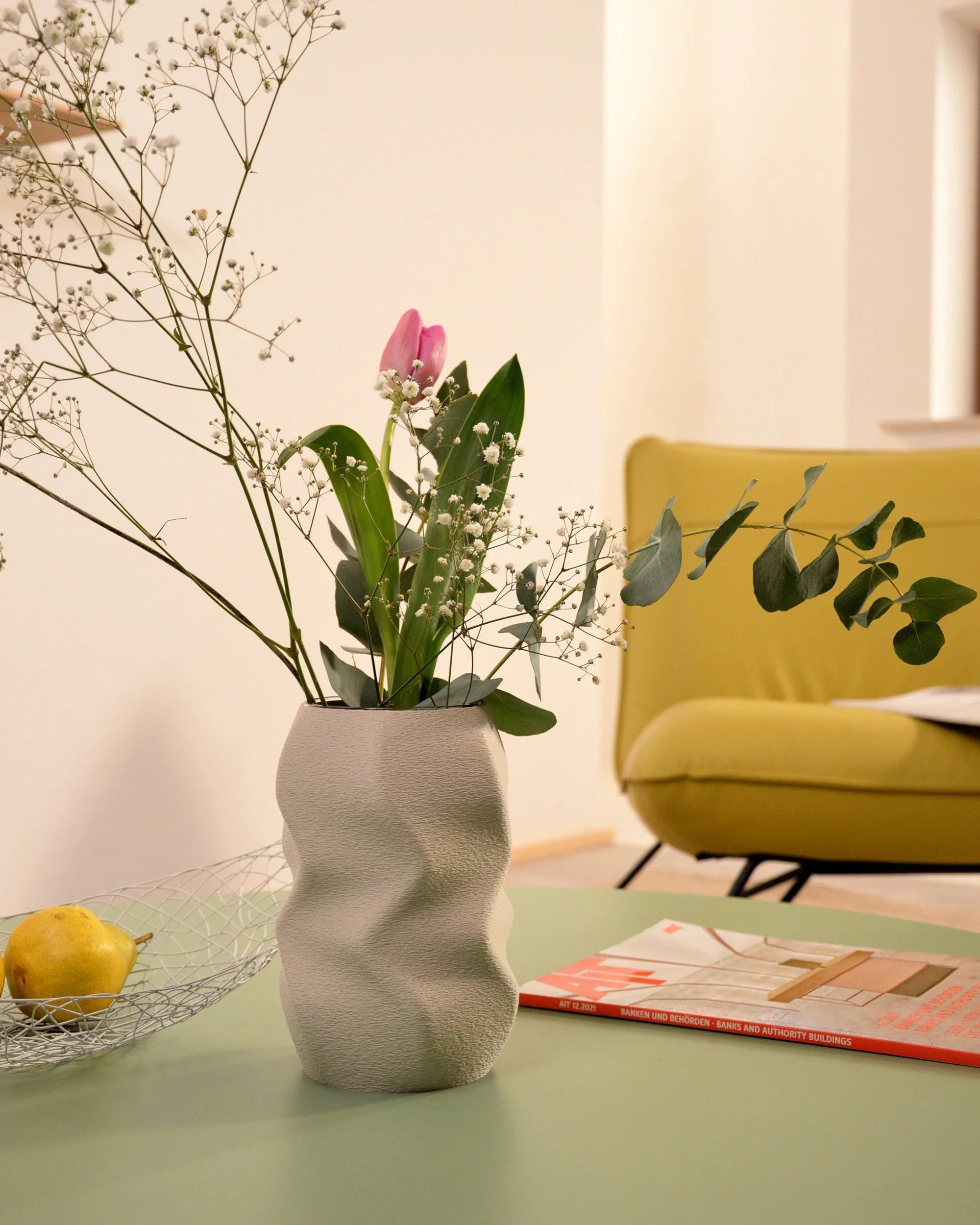 Vase - Wave - greenior