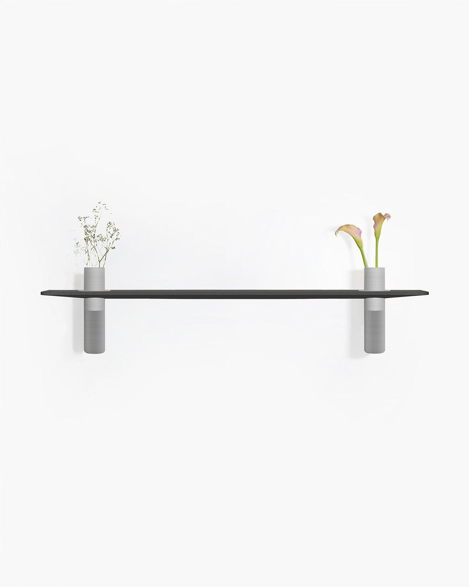 Vaseboard L Set - Schwarz - greenior