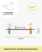 Vaseboard L Set - Schwarz