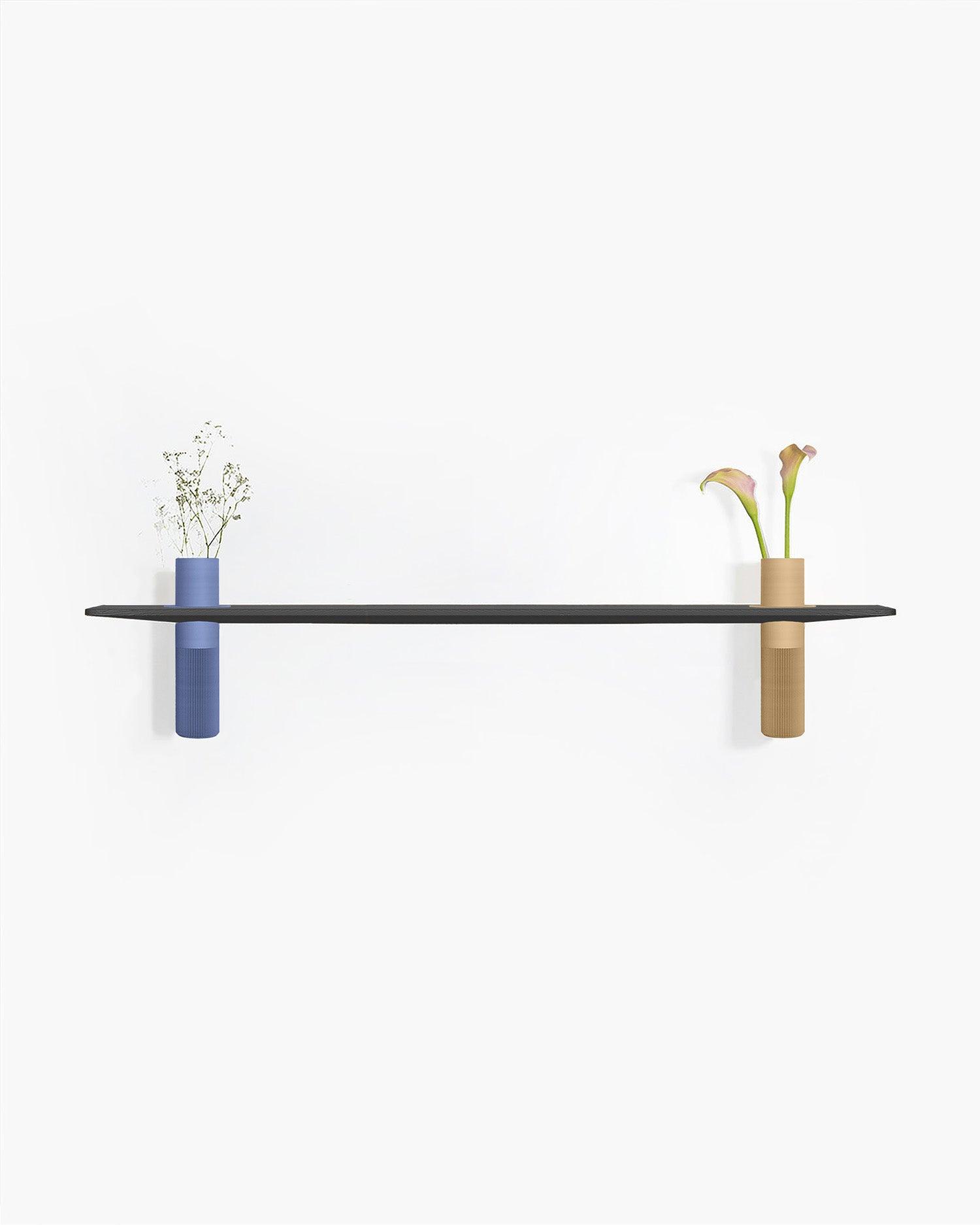 Vaseboard L Set - Schwarz - greenior