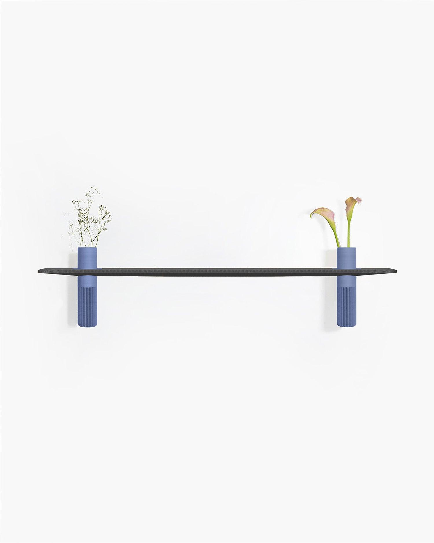 Vaseboard L Set - Schwarz - greenior