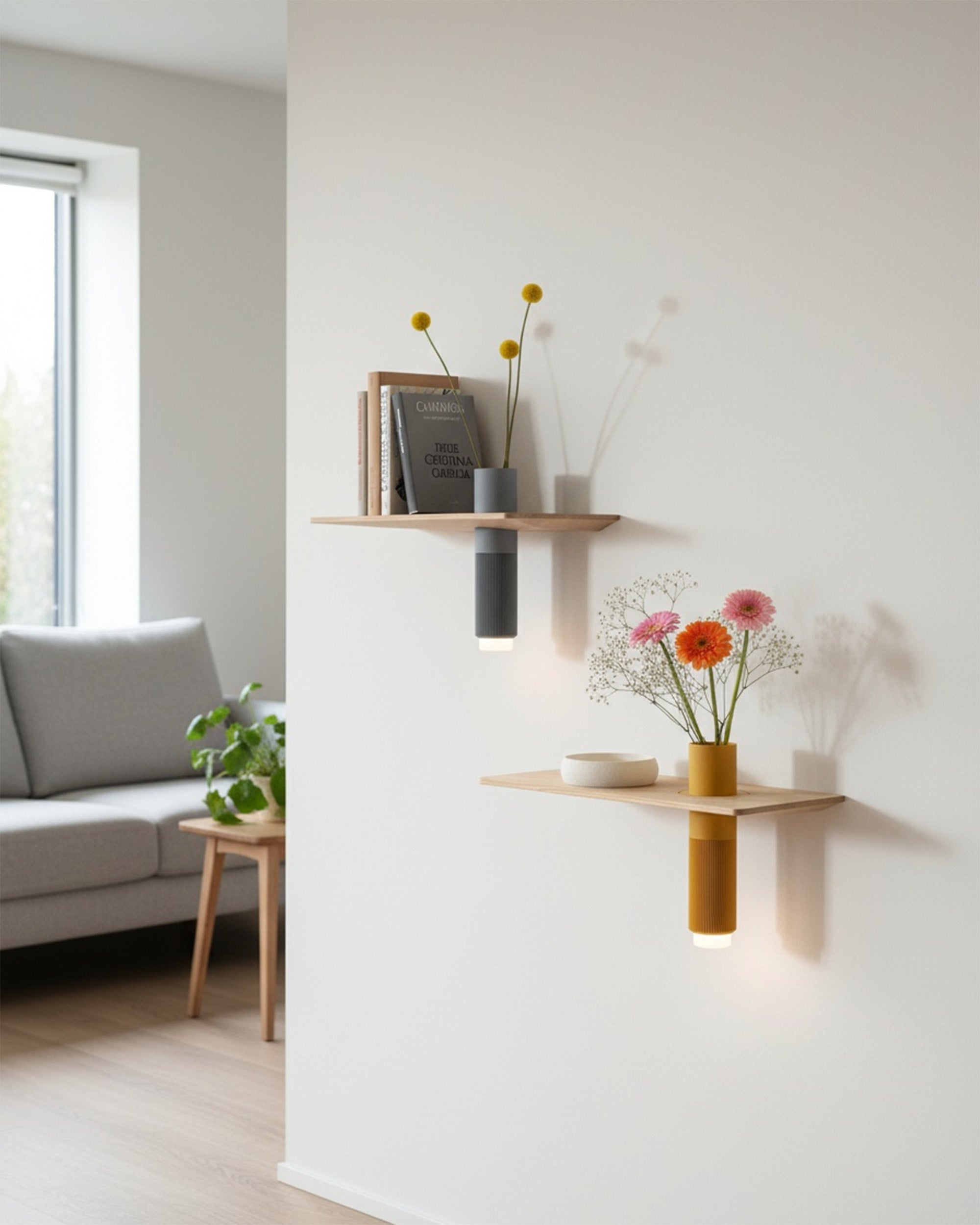 Vaseboard M Set - Natur