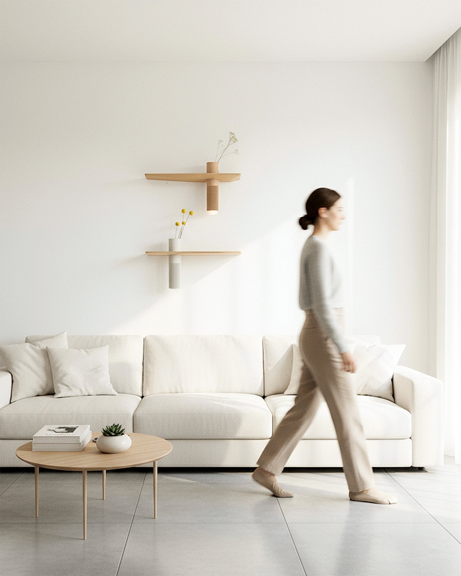 Vaseboard M Set - Natural