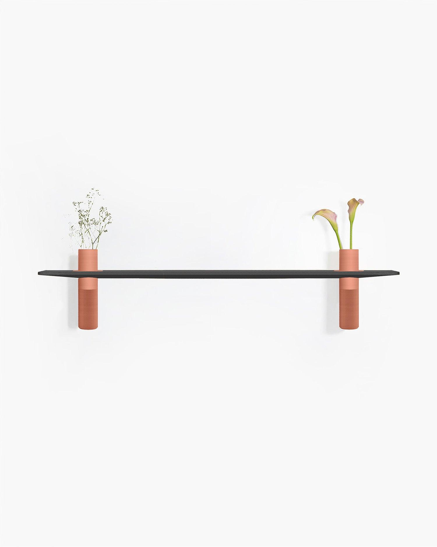 Vaseboard L Set - Schwarz - greenior