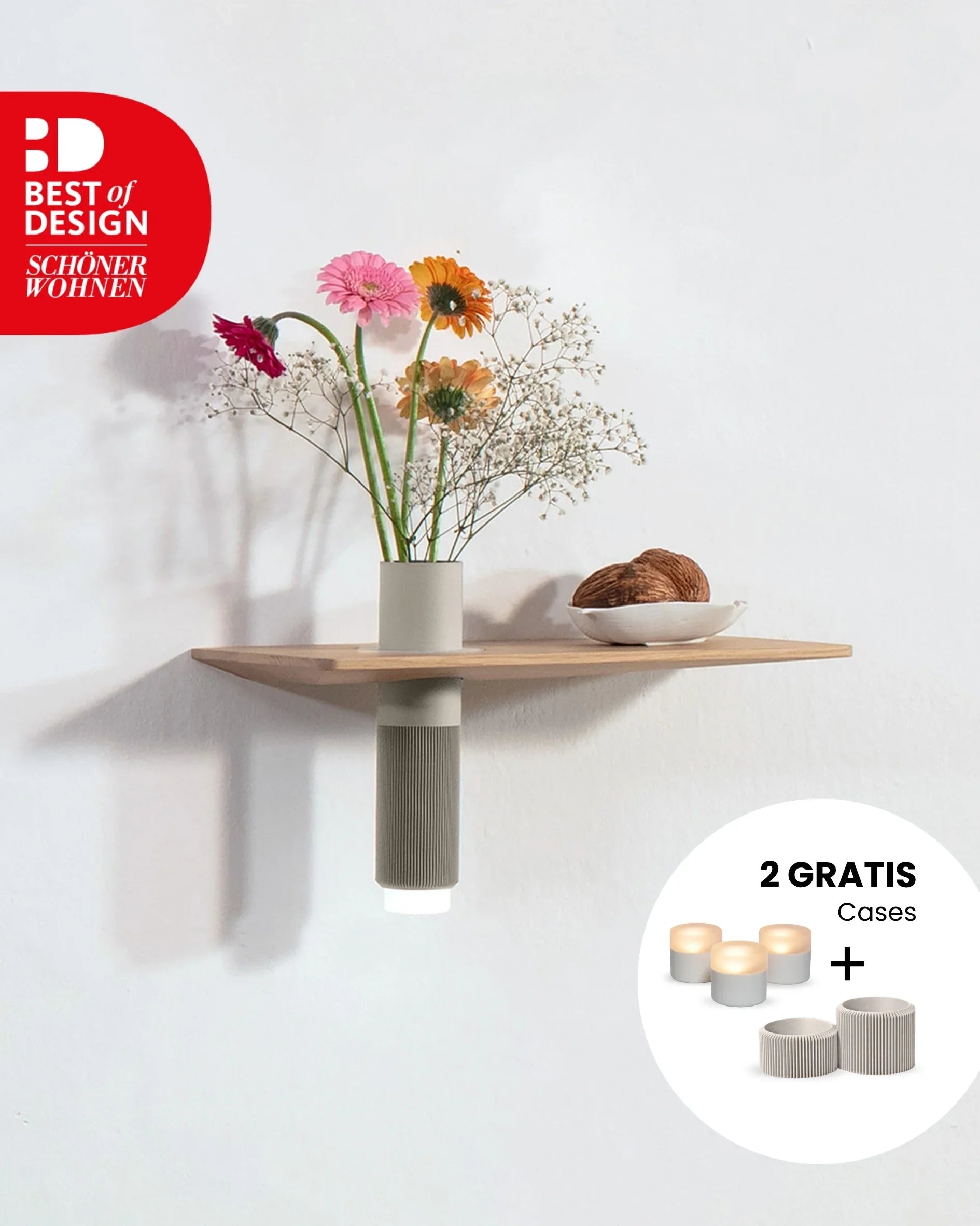 Vaseboard® M Set - Natur