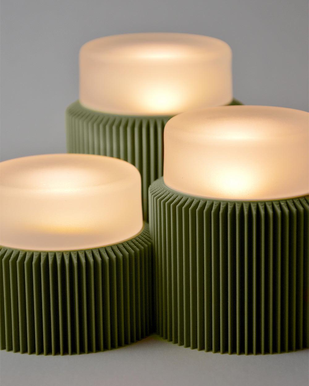 Vaselight Cases - 3er Set - greenior