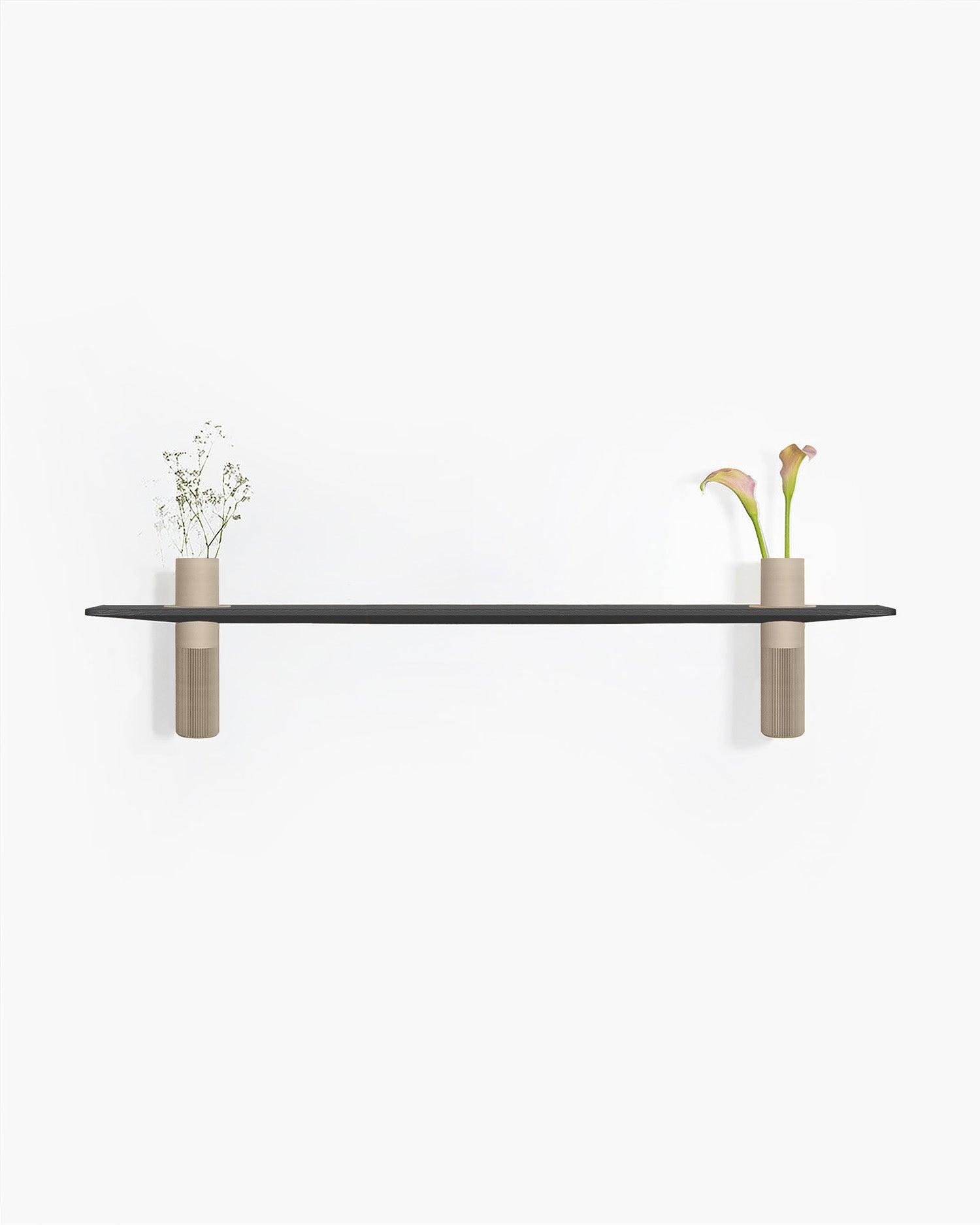 Vaseboard L Set - Schwarz - greenior