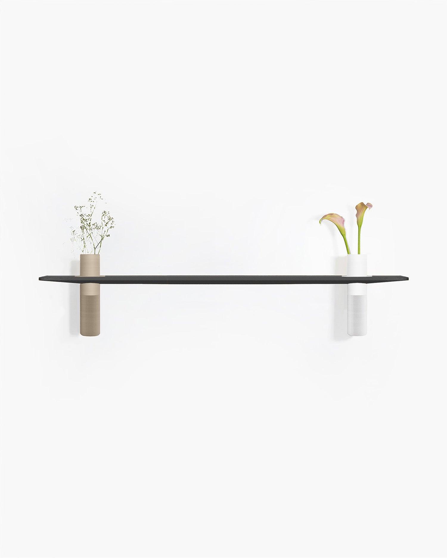 Vaseboard L Set - Schwarz - greenior