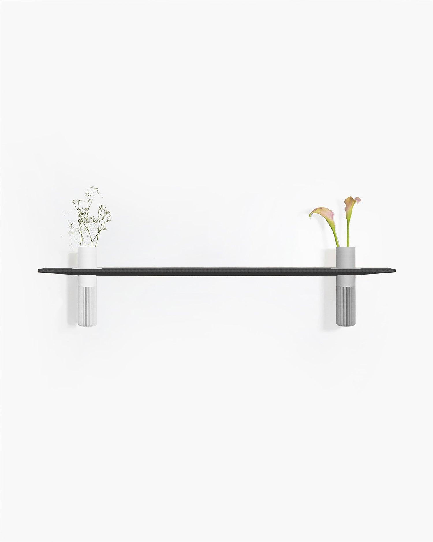 Vaseboard L Set - Schwarz - greenior
