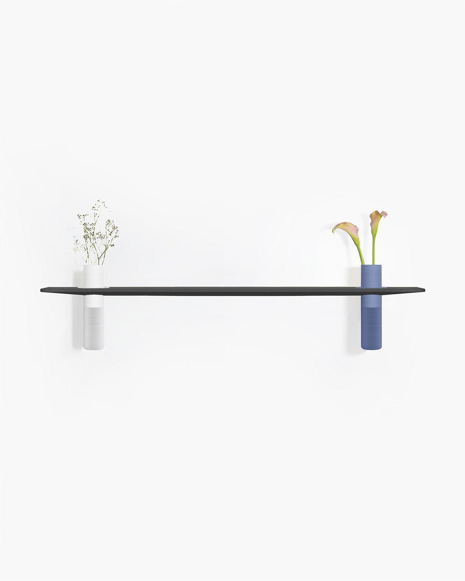 Vaseboard L Set - Schwarz - greenior