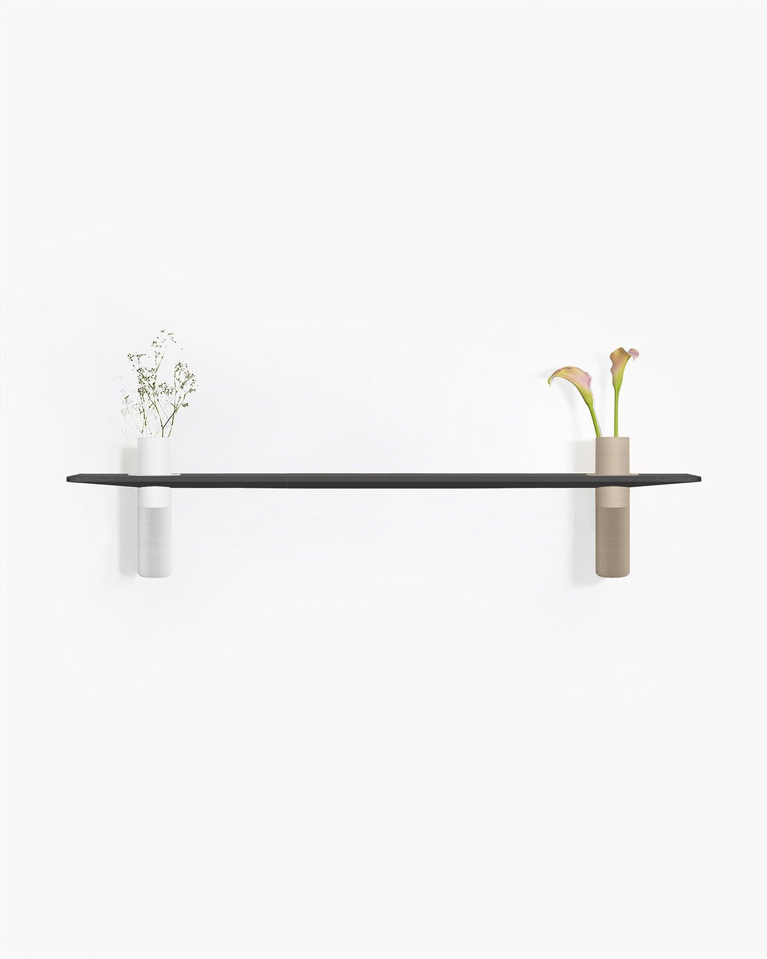 Vaseboard L Set - Schwarz - greenior