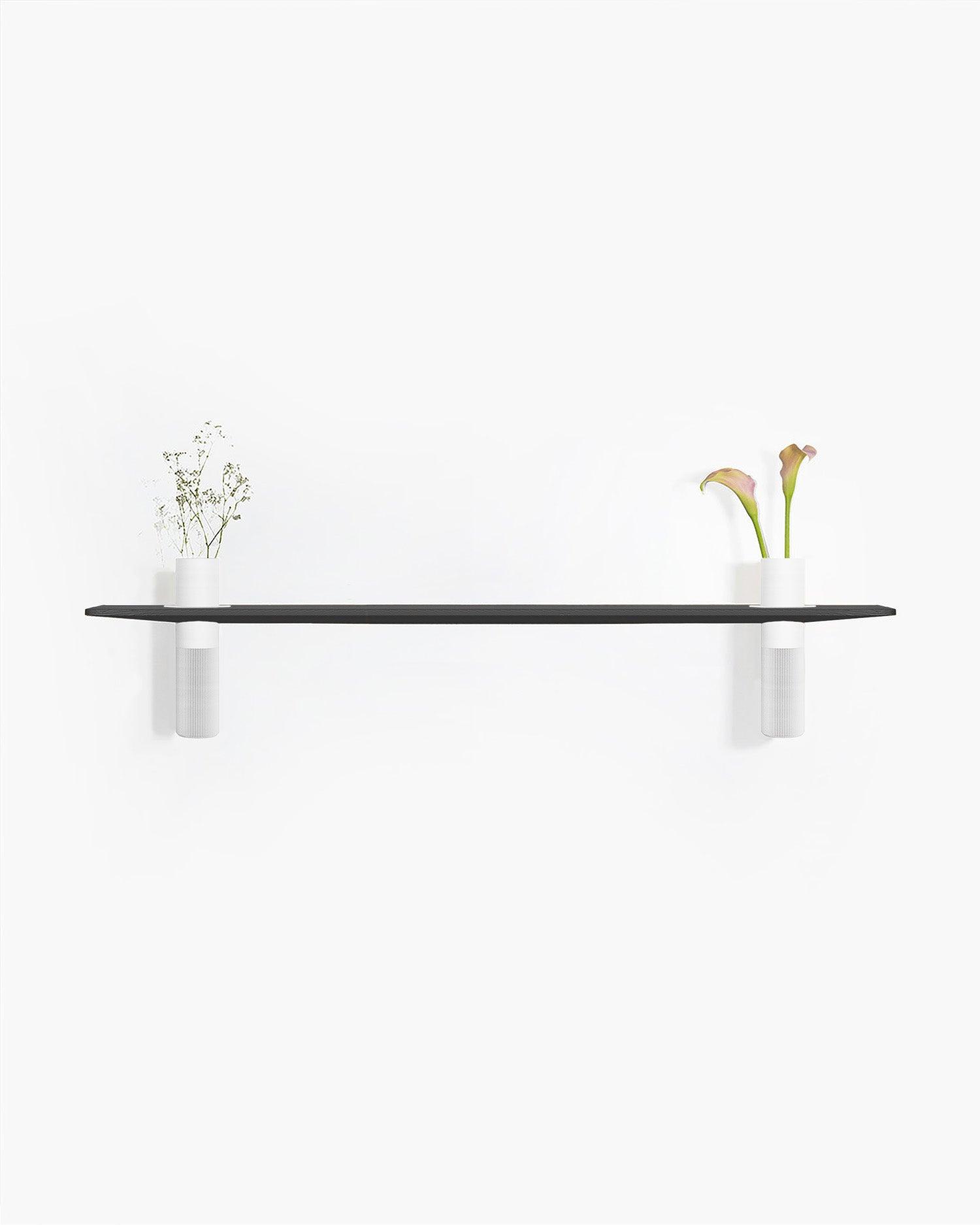 Vaseboard L Set - Schwarz - greenior